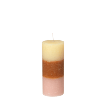 Pillar Candle Rainbow - diff. colours im Sale